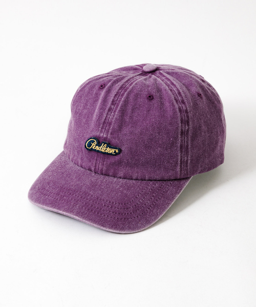 PENDLETON（ペンドルトン）の「【PENDLETON / ペンドルトン】PDT-PIGMENT LOGO WPN CAP / ピグメント ロゴ キャップ（キャップ・メンズ・ブラウン/ベージュ/パープル・フリー）」の16枚目の写真