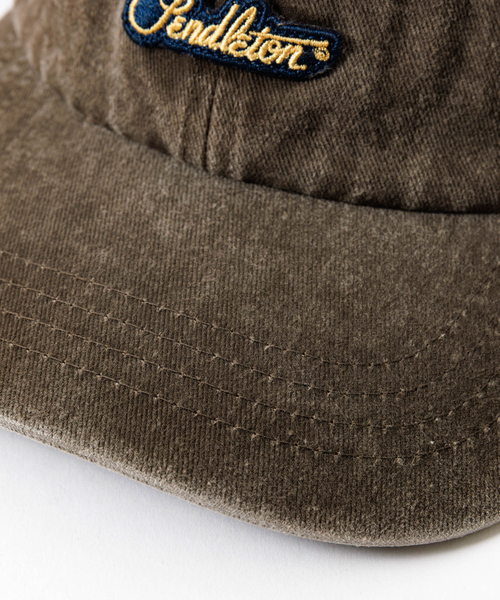 PENDLETON（ペンドルトン）の「【PENDLETON / ペンドルトン】PDT-PIGMENT LOGO WPN CAP / ピグメント ロゴ キャップ（キャップ・メンズ・ブラウン/ベージュ/パープル・フリー）」の11枚目の写真