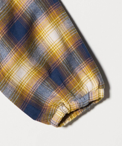 green label relaxing(グリーンレーベルリラクシング)の「オンブレチェック ワンピース / キッズ 100cm-160cm(ワンピース・キッズ・イエロー/ケリーグリーン・150cm/110cm/140cm/160cm/130cm/100cm/120cm)」の18枚目の写真