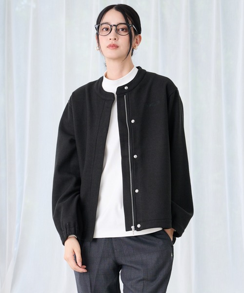 新品タグ付き　ARULLE☆カラーレスコクーンジャケット　ブラック ARULEE カラーレスコクーンジャケット ブラック ARULEE カラーレス