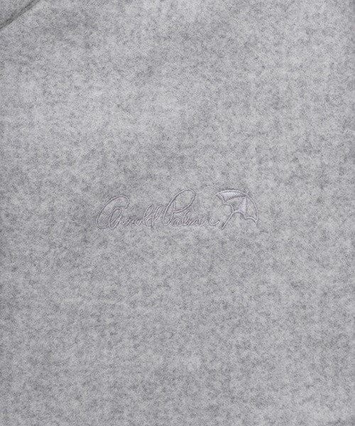 Arnold Palmer（アーノルドパーマー）の「ウールライクメルトン コクーンジャケット（ノーカラージャケット・レディース・ブラック/アイボリー/杢グレー・S/M/L）」の17枚目の写真