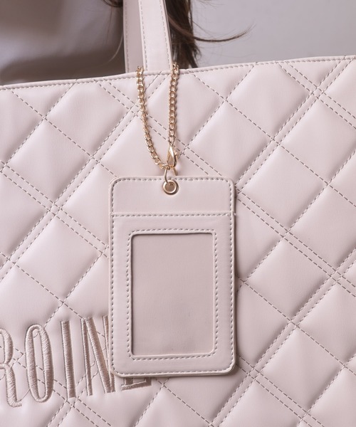 Glam Lipsキルティングバック未使用 Glam Lipsキルティングバック未使用 キルティングトートバッグ（トート