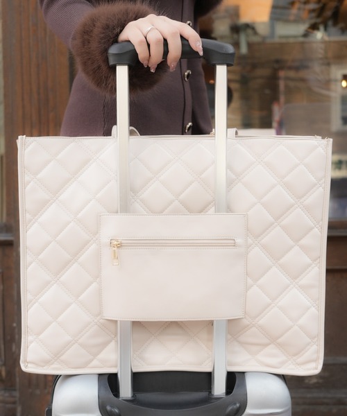 LIPSERVICE（リップサービス）の「キルティングトートバッグ（トート