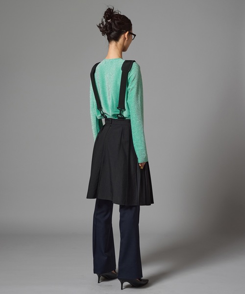 NON TOKYO(ノントーキョー)の「2WAY SHOULDER GIMMICK PLEATS SKIRT(スカート・レディース・ピンク/ブラック/グレー・FREE)」の14枚目の写真