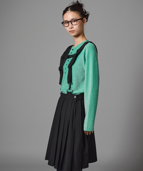 NON TOKYO(ノントーキョー)の「2WAY SHOULDER GIMMICK PLEATS SKIRT(スカート・レディース・ピンク/ブラック/グレー・FREE)」の13枚目の写真
