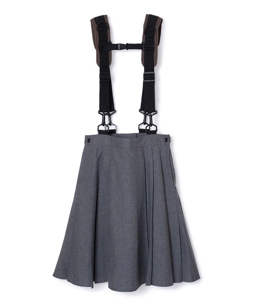 NON TOKYO(ノントーキョー)の「2WAY SHOULDER GIMMICK PLEATS SKIRT(スカート・レディース・ピンク/ブラック/グレー・FREE)」の10枚目の写真
