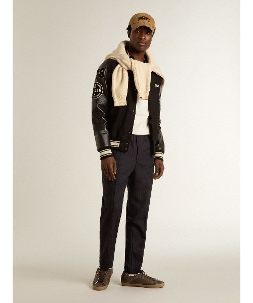 GOLDEN GOOSE（ゴールデングース）の「Super-Star メンズ ユーズド調レザースター＆ヒールタブ（ブラウン）（スニーカー・メンズ・ブラウン系その他・42/43）」の6枚目の写真