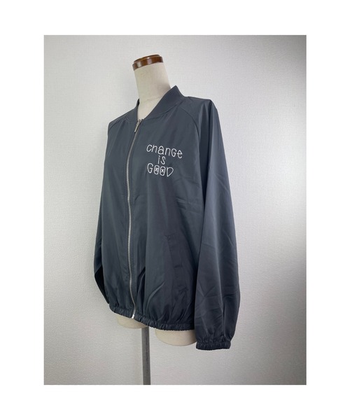 WORLD WIDE LOVE!（ワールドワイドラブ）の「CHANGE IS GOODブルゾン（ブルゾン・レディース・ブラック/スミクロ・1）」の13枚目の写真