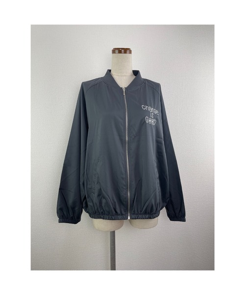 WORLD WIDE LOVE!（ワールドワイドラブ）の「CHANGE IS GOODブルゾン（ブルゾン・レディース・ブラック/スミクロ・1）」の12枚目の写真