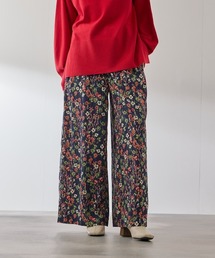 QUEENS COURT（クイーンズコート）の「マルチフラワーイージーワイドパンツ≪手洗い可能≫（その他パンツ）」