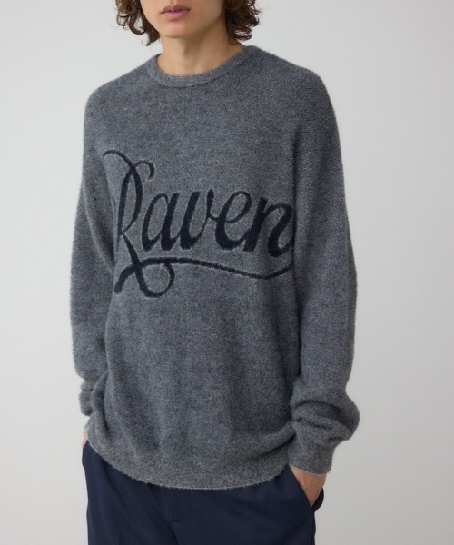 セール】シャギーロゴニット（ニット/セーター）｜AZUL BY MOUSSY