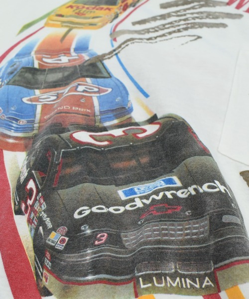 VINTAGE(ヴィンテージ)の「【USED】90’s Winston “NASCAR Winston Cup Series” ポケット付き レーシング Tシャツ USA製(Tシャツ/カットソー・メンズ・ホワイト・X-LARGE)」の6枚目の写真