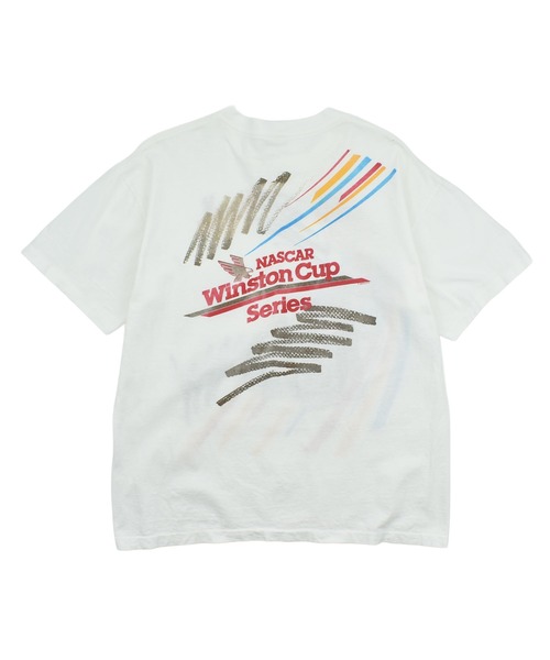 VINTAGE(ヴィンテージ)の「【USED】90’s Winston “NASCAR Winston Cup Series” ポケット付き レーシング Tシャツ USA製(Tシャツ/カットソー・メンズ・ホワイト・X-LARGE)」の9枚目の写真
