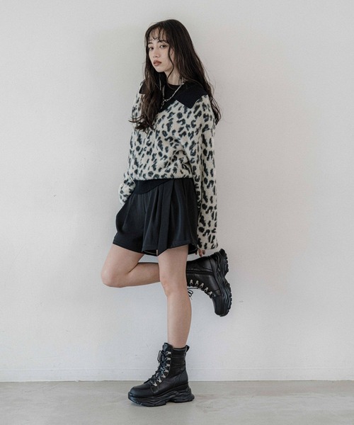 HARE（ハレ）の「モードマウンテンブーツ(HARE)（ブーツ・レディース・ブラック/シルバー・MEDIUM/LARGE）」の8枚目の写真