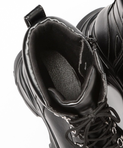 HARE（ハレ）の「モードマウンテンブーツ(HARE)（ブーツ・レディース・ブラック/シルバー・MEDIUM/LARGE）」の16枚目の写真