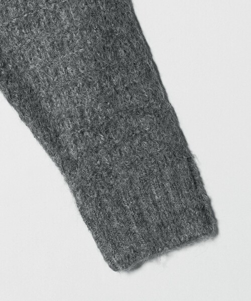 A DAY IN THE LIFE UNITED ARROWS(アデイインザライフユナイテッドアローズ)の「クロップド ポロカーディガン <A DAY IN THE LIFE>(カーディガン/ボレロ・レディース・ナチュラル/グレー系/コバルトブルー・FREE)」の6枚目の写真