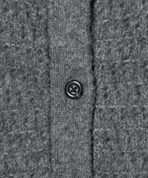 A DAY IN THE LIFE UNITED ARROWS(アデイインザライフユナイテッドアローズ)の「クロップド ポロカーディガン <A DAY IN THE LIFE>(カーディガン/ボレロ・レディース・ナチュラル/グレー系/コバルトブルー・FREE)」の7枚目の写真