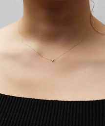 Phoebe（フィービィー）の「<ラストワン>【K10】トライジェムネックレス（ネックレス）」