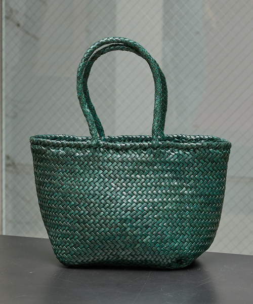 collex（コレックス）の「【DRAGON/ドラゴン】GRACE BASKET SMALL（トートバッグ・レディース・パープル系その他/グリーン・フリー）」の2枚目の写真