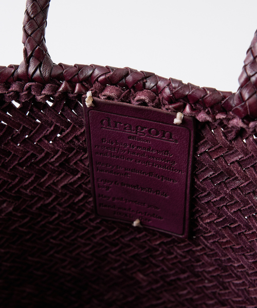 collex（コレックス）の「【DRAGON/ドラゴン】GRACE BASKET SMALL（トートバッグ・レディース・パープル系その他/グリーン・フリー）」の12枚目の写真