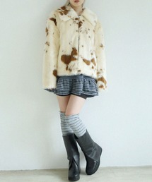 UGLY SHADOW（アグリーシャドウ）の「【Uglyshadow】MILK COW FUR JACKET / 【アグリーシャドウ】ミルクカウファージャケット（ブルゾン）」