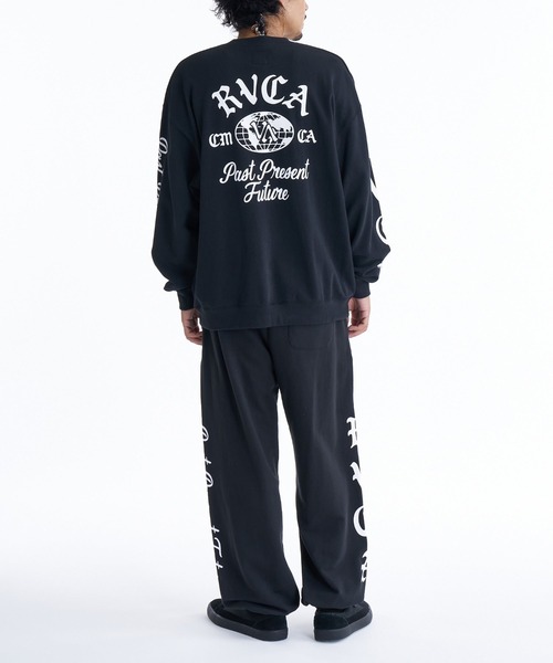 RVCA(ルーカ)の「RVCA VA WORLD WIDE CR(スウェット・メンズ・ホワイト系2/ブラック/チャコール・M/L)」の12枚目の写真