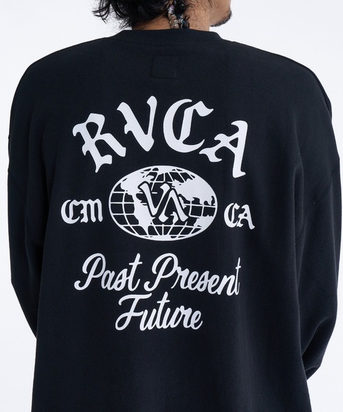 RVCA(ルーカ)の「RVCA VA WORLD WIDE CR(スウェット・メンズ・ホワイト系2/ブラック/チャコール・M/L)」の17枚目の写真