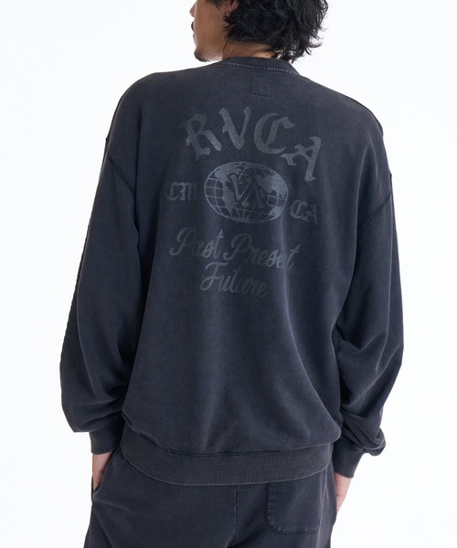 RVCA(ルーカ)の「RVCA VA WORLD WIDE CR(スウェット・メンズ・ホワイト系2/ブラック/チャコール・M/L)」の19枚目の写真