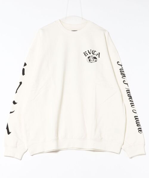 RVCA(ルーカ)の「RVCA VA WORLD WIDE CR(スウェット・メンズ・ホワイト系2/ブラック/チャコール・M/L)」の22枚目の写真
