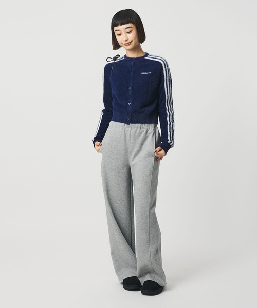 adidas Originals(アディダスオリジナルス)の「<adidas Originals>FLUFFY カーディガン(カーディガン/ボレロ・レディース・ネイビー/ケリーグリーン・L)」の7枚目の写真