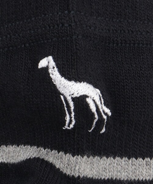 adabat（アダバット）の「5本指ボーダーショートソックス（ソックス/靴下・レディース・ホワイト系3/ブラック系2/ネイビー系2・00）」の12枚目の写真