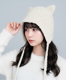 Fabulous（ファビュラス）の「fabulous 猫耳ニット帽（ニットキャップ/ビーニー）」