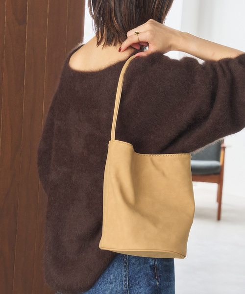 LE TALON(ルタロン)の「LE TALON bucket bag(ショルダーバッグ・レディース・ブラック/ベージュ・FREE)」の14枚目の写真