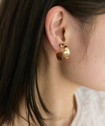 メタルフープイヤリング