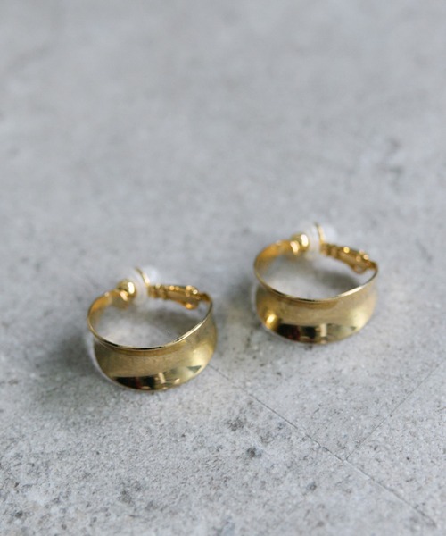 PUAL CE CIN（ピュアルセシン）の「メタルフープイヤリング（イヤリング・レディース・ゴールド/シルバー・FREE）」の8枚目の写真