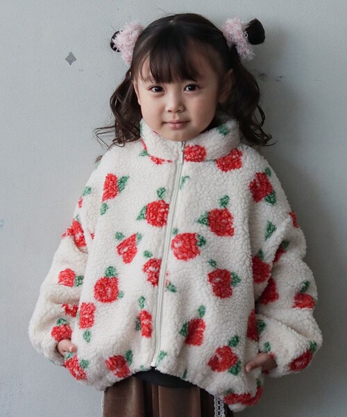 aBity select./アビティセレクト】花柄ボアジャケット（その他アウター