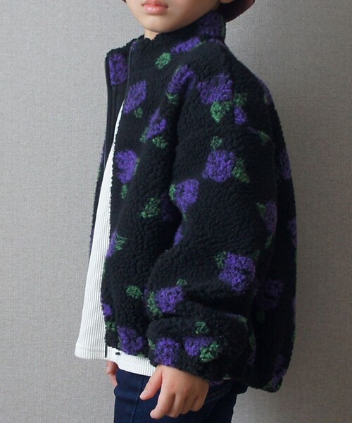 aBity select./アビティセレクト】花柄ボアジャケット（その他アウター