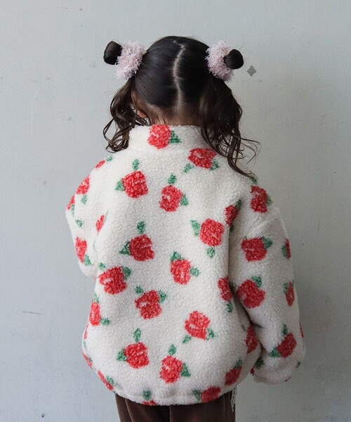 aBity select./アビティセレクト】花柄ボアジャケット（その他アウター