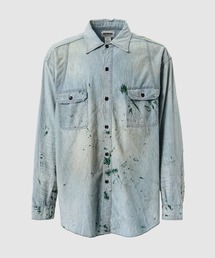 BOW WOW（バウワウ）の「US ARMY P/O CHAMBRAY SHIRTS PAINTED（シャツ