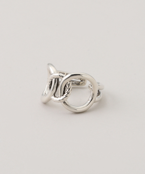 IENA(イエナ)の「PHILIPPE AUDIBERT/フィリップ・オーディベール BG4394 Cora ring リング(リング・レディース・シルバー・FREE)」の1枚目の写真