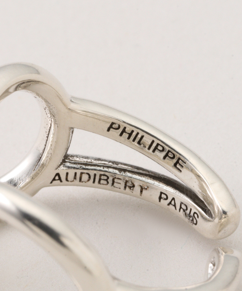 IENA(イエナ)の「PHILIPPE AUDIBERT/フィリップ・オーディベール BG4394 Cora ring リング(リング・レディース・シルバー・FREE)」の3枚目の写真