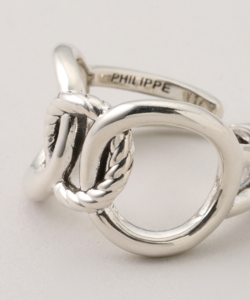 IENA(イエナ)の「PHILIPPE AUDIBERT/フィリップ・オーディベール BG4394 Cora ring リング(リング・レディース・シルバー・FREE)」の4枚目の写真