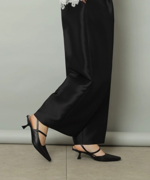 CADUNE(カデュネ)の「ドレスタックパンツ(その他パンツ・レディース・ホワイト/ライトブルー/ブラック・34/36/38/40)」の8枚目の写真