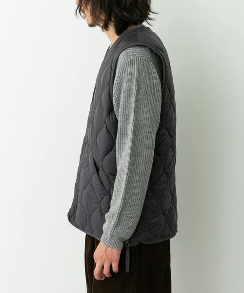 TAION MILITARY V NECK DOWN VEST（ダウンベスト）｜TAION（タイオン