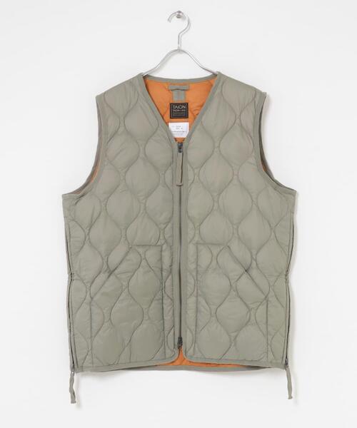 アーバンリサーチ サニーレーベル（URBAN RESEARCH SonnyLabel）/TAION　MILITARY V NECK DOWN VEST TAION MILITARY V NECK DOWN VEST（ダウンベスト）｜TAION（タイオン