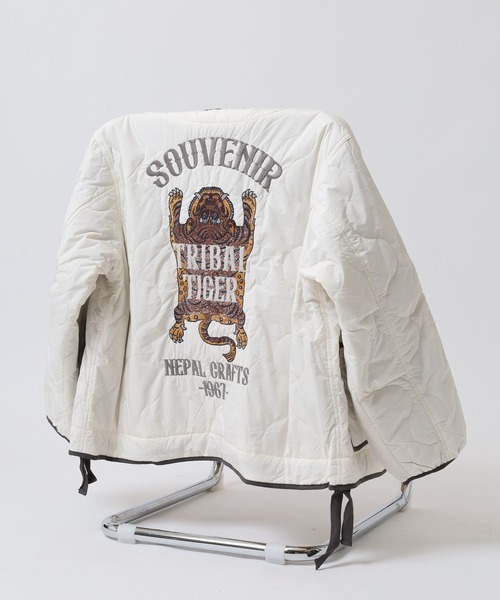スーベニアトライバルタイガー キルティングジャケット 1967 タイガー スーベニアトライバルタイガー キルティングジャケット 1967 タイガー