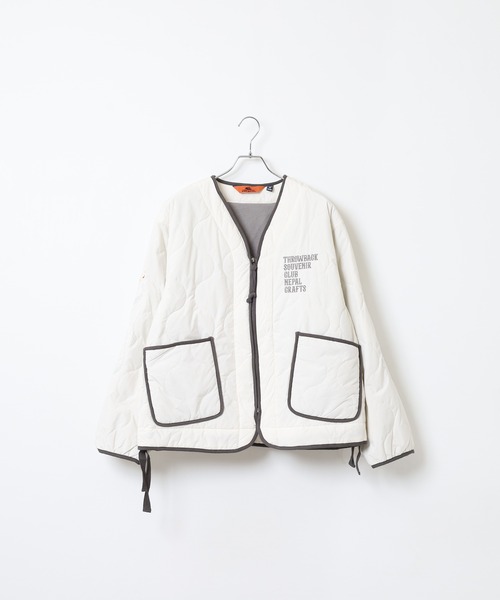 KRIFF MAYER（クリフメイヤー）の「KRIFF MAYER ｽｰﾍﾞﾆｱ刺繍ｷﾙﾄJK（スカジャン・メンズ・キャメル/オフホワイト/グレー/ブラック/オリーブ・XL/M/L）」の6枚目の写真