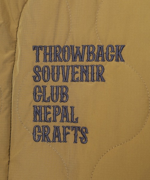 KRIFF MAYER（クリフメイヤー）の「KRIFF MAYER ｽｰﾍﾞﾆｱ刺繍ｷﾙﾄJK（スカジャン・メンズ・キャメル/オフホワイト/グレー/ブラック/オリーブ・XL/M/L）」の18枚目の写真