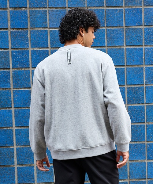 TETE(テット)の「【TETE SELECTION】DOG刺繍起毛クルートレーナー/スウェット クルーネック 長袖 カジュアル ストリート(スウェット・メンズ・ブラック/杢グレー・MEDIUM/LARGE/X-LARGE)」の7枚目の写真