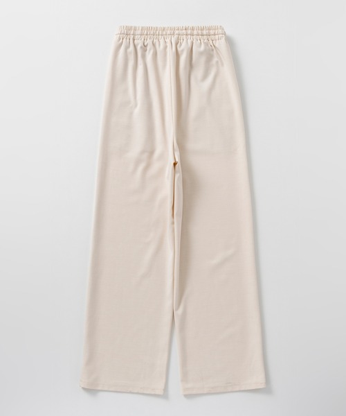 AJUGA.（アジュガ）の「ノータックスマートワイドパンツ（スラックス・レディース・グレー/ブラック/ホワイト・S/M）」の5枚目の写真